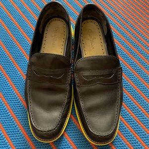 Black leather cole Haan men’s shoes